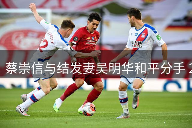 蔡崇信与结发妻吴明华和平分手 28年婚姻画上句点